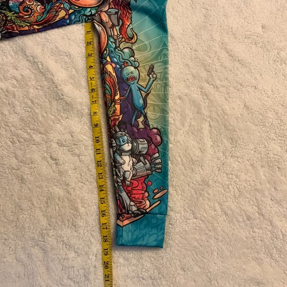 Rick And Morty Adult Pullover Graphic Print Sweatshirt Size Medium - Picture 10 of 10